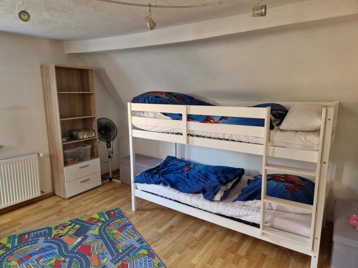 Ferienwohnung Blumenshein Bei Speyer Karlsruhe Familienfreundlich 5 Pers Zeiskam Екстериор снимка